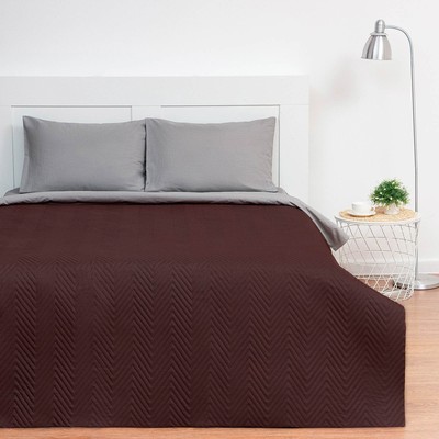 Покрывало 1.5сп Экономь и Я 150×210±5 см, цвет коричневый