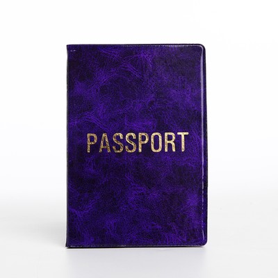 Обложка для паспорта, цвет МИКС