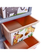 Комод пластиковый детский «Счастливое детство», 3 секции - Фото 7