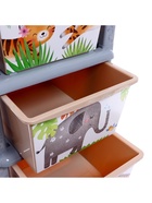 Комод пластиковый детский «Счастливое детство», 4 секции - Фото 7