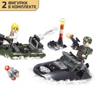 Конструктор Армия «Погоня на катере», 106 деталей - Фото 4