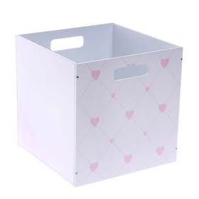 Ящик-тумба для хранения «Сердечко», 30 x 30 см
