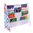 Стеллаж - книжница «Машинки», 60 × 63, серый текстиль - фото 44612996