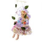 Кукла коллекционная "Мария в сиреневом платье на качелях" 40 см (УЦЕНКА) - Фото 3