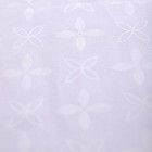 Наволочка - наперник на молнии «Атра. Римский», 50×70 см, белая, тик - Фото 3