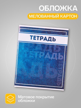 Комплект тетрадей, 48 листов в клетку Calligrata «Фактура», 10 штук