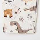 Пижама детская (рубашка, брюки) KAFTAN "Динозавры", р. 110-116, белый - фото 54726680