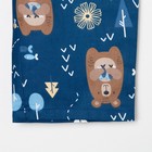 Пижама детская (рубашка, брюки) KAFTAN "Мишки", р. 122-128, синий - фото 809298527