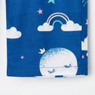 Пижама детская (рубашка, брюки) KAFTAN "Луна" р. 122-128, синий - фото 26937212