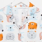 Пижама детская (рубашка, брюки) KAFTAN "Зверята" р. 134-140, белый - Фото 10