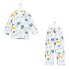 Пижама детская для девочки KAFTAN "Тропики" р. 98-104, белый 7522214