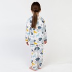 Пижама детская для девочки KAFTAN "Тропики" р. 98-104, белый 7522214