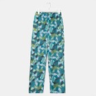 Брюки женские KAFTAN "Листья", р. 40-42, синий - фото 60798622