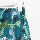 Брюки женские KAFTAN "Листья", р. 40-42, синий - фото 60798623