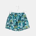 Шорты женские KAFTAN "Листья", р. 44-46, синий - фото 41432500