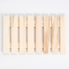 Слань (трапик) из липы, сорт "В" 50х30 см - фото 25513699