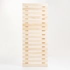 Слань (трапик) из липы, сорт "В", 100х40 см - фото 26015570