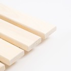 Слань (трапик) из липы, сорт "В", 100х40 см - фото 26015571
