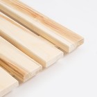 Слань (трапик) из липы, сорт "В" 100х50 см - фото 25573698