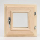 Окно - форточка 30х30 см прозрачный стеклопакет ЛИПА - фото 321532754