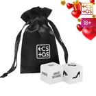 Кубики для двоих «Во власти страсти» (действия для неё, предмет одежды), 2 неоновых кубика, 18+ - Фото 1