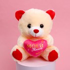 Мягкая игрушка «Моей милой», медведь, цвета МИКС - Фото 2