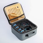 Набор для чайной церемонии ДЖЕКИЧАЙ «Лучшей на свете»,10 предметов, на 4 персоны, пиалы 45 мл, чайник 180 мл, керамика, голубой - Фото 5