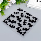 Штамп для творчества силикон "Летучие мышки" 14х14 см - Фото 2