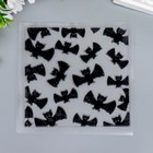 Штамп для творчества силикон "Летучие мышки" 14х14 см - Фото 3