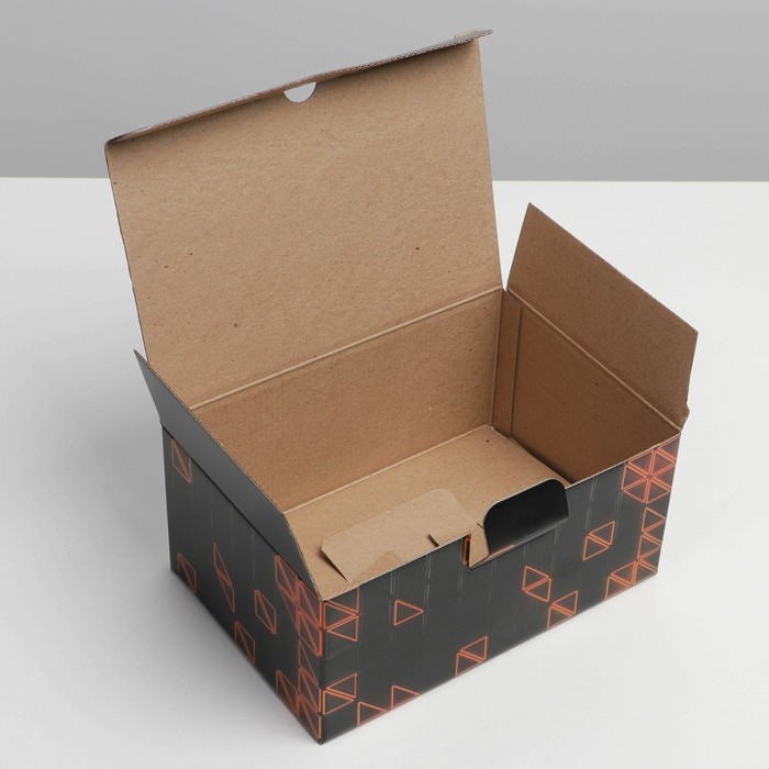 Коробка подарочная сборная, упаковка, «23 февраля», 22 х 15 х 10 см - фото 1907363934