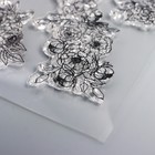 Штамп для творчества силикон "Пионы" 15х10,5 см - фото 31404891