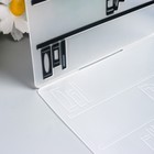 Трафарет для эмбосcирования пластик "Книжный стеллаж" 14,8х10,5 см - фото 21463525