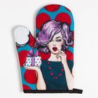 Кух. набор 2 пр. Этель Love Life "Роковая", прихв. 17*17 см, вареж. 26*16 см,100% п/э 7620648