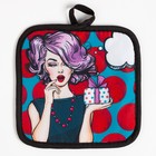 Кух. набор 2 пр. Этель Love Life "Роковая", прихв. 17*17 см, вареж. 26*16 см,100% п/э 7620648