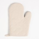 Кухонный набор (2 предмета) Доляна «Ромбы», прихватка 17х17 см, варежка 26х16 см, 100% п/э - фото 51182306