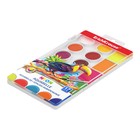 Акварель 17 цветов ErichKrause ArtBerry Neon, неоновая палитра с УФ-защитой, супер яркие, с увеличенными кюветами, европодвес, без кисти 7637065