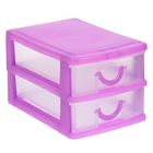 Мини - комод для мелочей 2 секции «Гамма», цвет МИКС - Фото 1