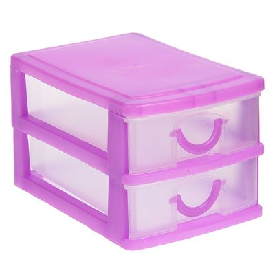 Мини - комод для мелочей 2 секции «Гамма», цвет МИКС