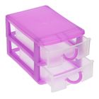 Мини - комод для мелочей 2 секции «Гамма», цвет МИКС - Фото 2