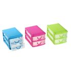 Мини - комод для мелочей 2 секции «Гамма», цвет МИКС - Фото 3