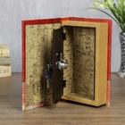 Шкатулка книга-сейф «Заначка», дерево, 21×13×5 см - Фото 3