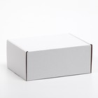 Коробка самосборная, белая, 22 х 16,5 х 9,5 см - фото 3358379