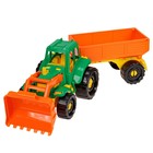 Трактор «Иван», бульдозер с бортовым прицепом, фермерский - Фото 1