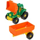 Трактор «Иван», бульдозер с бортовым прицепом, фермерский - Фото 2