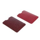 Чехол-кармашек для планшетов и электронных книг 7", бордовая рептилия - Фото 2