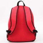 Рюкзак молодежный, отд на молнии, н/карман, красный, 42 х 31 х 15 см "Минни", Минни Маус - Фото 4