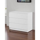 Комод для хранения «Клик Мебель. Мадера», 3 ящика, 800×420×775 мм, цвет белый - Фото 3