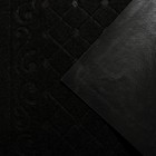 Коврик влаговпитывающий «Ромбы», 40×60 см, цвет чёрный - Фото 5