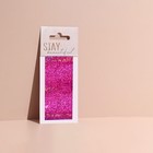 Переводная фольга для декора «Stay beautiful», 4 × 100 см, цвет розовый - Фото 2