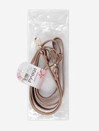 Ручка для сумки из натуральной кожи, с карабинами, 125×1.2 см, коричневая - Фото 9